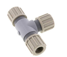 14x12mm Pa T-stuk Knelfitting 10bar