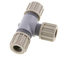 14x12mm Pa T-stuk Knelfitting 10bar