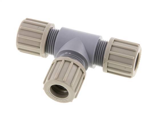 14x12mm Pa T-stuk Knelfitting 10bar
