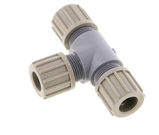 14x12mm Pa T-stuk Knelfitting 10bar