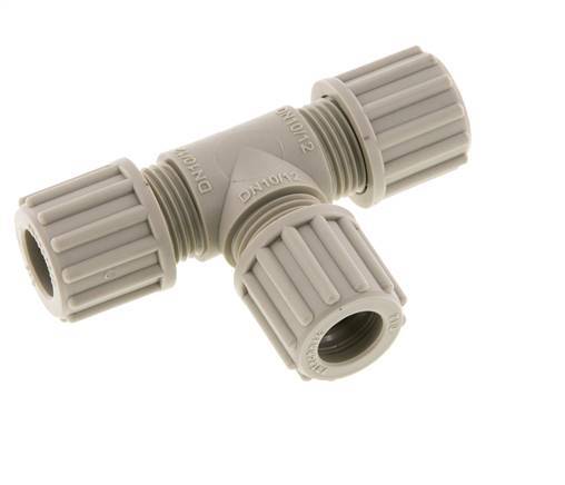 12x10mm Pp T-stuk Knelfitting 10bar
