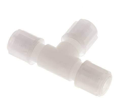 8x6mm Pvdf T-stuk Knelfitting 10bar