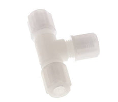 8x6mm Pvdf T-stuk Knelfitting 10bar