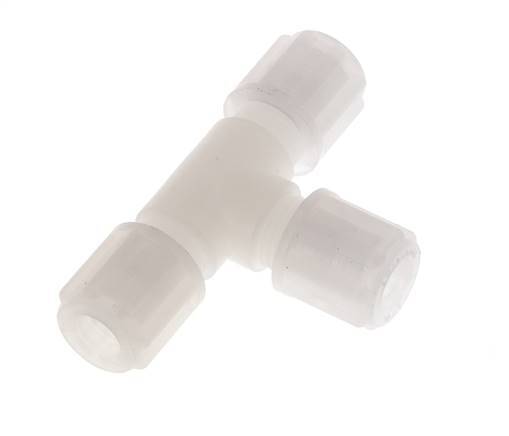 8x6mm Pvdf T-stuk Knelfitting 10bar