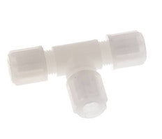 8x6mm Pvdf T-stuk Knelfitting 10bar