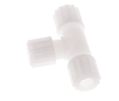 12x10mm Pvdf T-stuk Knelfitting 10bar
