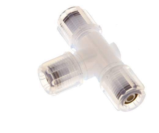 6x4mm Pfa T-stuk Snijringkoppeling 10bar