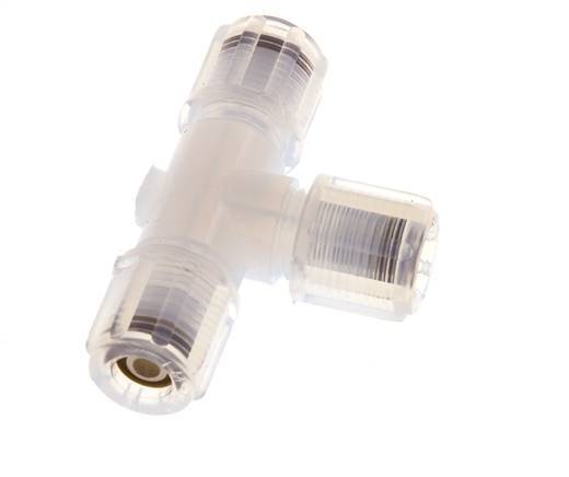 6x4mm Pfa T-stuk Snijringkoppeling 10bar