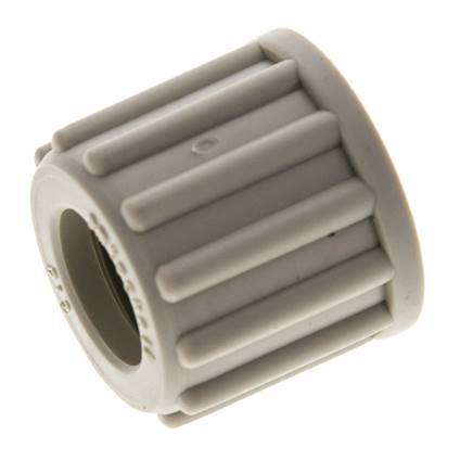 12x10 M18x1.5mm Wartelmoer PP Gekarteld [5 Stuks]
