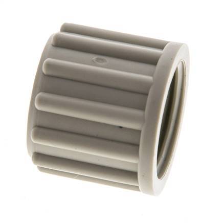 12x10 M18x1.5mm Wartelmoer PP Gekarteld [5 Stuks]