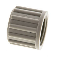 12x10 M18x1.5mm Wartelmoer PP Gekarteld [5 Stuks]