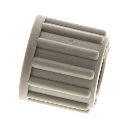 12x10 M18x1.5mm Wartelmoer PP Gekarteld [5 Stuks]