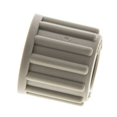 12x10 M18x1.5mm Wartelmoer PP Gekarteld [5 Stuks]