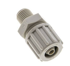 12x6mm & G1/4'' PP Straight Compression Fitting with Male Threads 10 bar PVC and PA