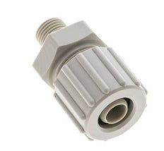 15x9mm & G1/4'' PP Straight Compression Fitting with Male Threads 10 bar PVC and PA