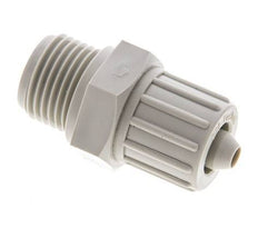 10x4mm & G1/8'' PVDF Straight Compression Fitting with Male Threads 10 bar PVC and PA