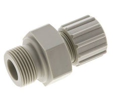 15x9mm & G3/4'' PP Straight Compression Fitting with Male Threads 10 bar PVC and PA