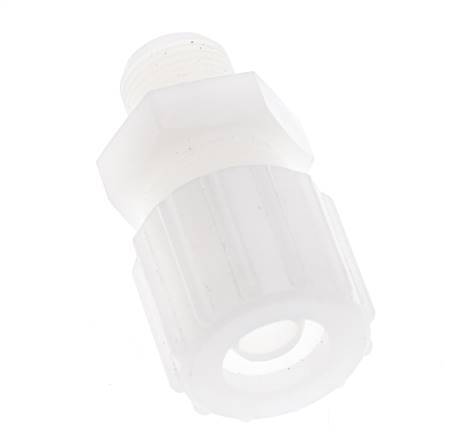 15x9mm & G3/8'' PVDF Straight Compression Fitting with Male Threads 10 bar PVC and PA