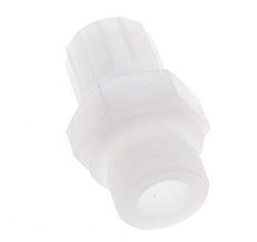 20x13mm & G1/2'' PVDF Straight Compression Fitting with Male Threads 10 bar PVC and PA