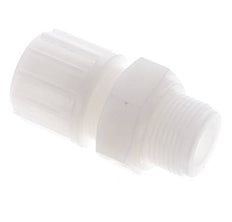 20x13mm & G3/4'' PVDF Straight Compression Fitting with Male Threads 10 bar PVC and PA