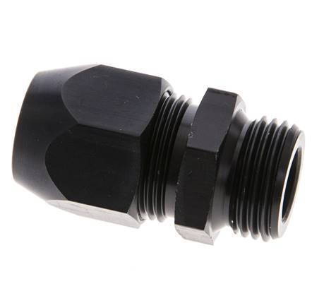 16x10mm & G1/2'' Aluminum Straight Compression Fitting with Male Threads 10 bar PVC and PA