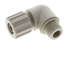 15x9mm & G1/2'' PP Elbow Compression Fitting with Male Threads 10 bar PVC and PA