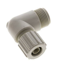 15x9mm & G3/4'' PP Elbow Compression Fitting with Male Threads 10 bar PVC and PA