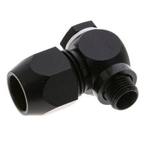 15x9mm & G1/4'' Aluminum Elbow Compression Fitting with Male Threads 10 bar PVC and PA