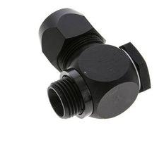 20x13mm & G1/2'' Aluminum Elbow Compression Fitting with Male Threads 10 bar PVC and PA