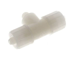12x6mm & G1/8'' PVDF T-Shape Tee Compression Fitting with Male Threads 10 bar PVC and PA