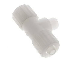 15x9mm & G3/8'' PVDF T-stuk Knelfitting Buitendraad 10bar Kunststof en Polyamide