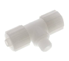 15x9mm & G3/8'' PVDF T-stuk Knelfitting Buitendraad 10bar Kunststof en Polyamide