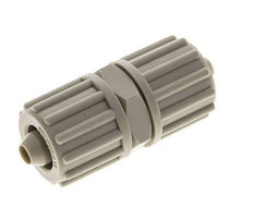 12x6mm Pp Rechte Knelfitting 10bar Kunststof en Polyamide