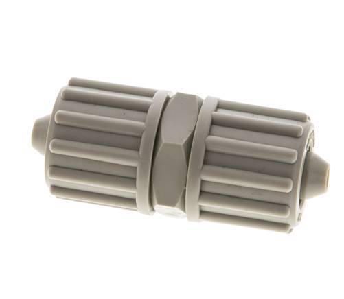 12x6mm Pp Rechte Knelfitting 10bar Kunststof en Polyamide