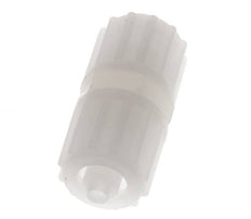 12x6mm Pvdf Rechte Knelfitting 10bar Kunststof en Polyamide