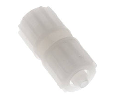 12x6mm Pvdf Rechte Knelfitting 10bar Kunststof en Polyamide