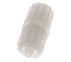 12x6mm Pvdf Rechte Knelfitting 10bar Kunststof en Polyamide