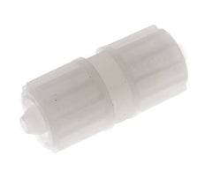 12x6mm Pvdf Rechte Knelfitting 10bar Kunststof en Polyamide
