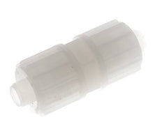 16x10mm Pvdf Rechte Knelfitting 10bar Kunststof en Polyamide