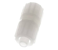 16x10mm Pvdf Rechte Knelfitting 10bar Kunststof en Polyamide