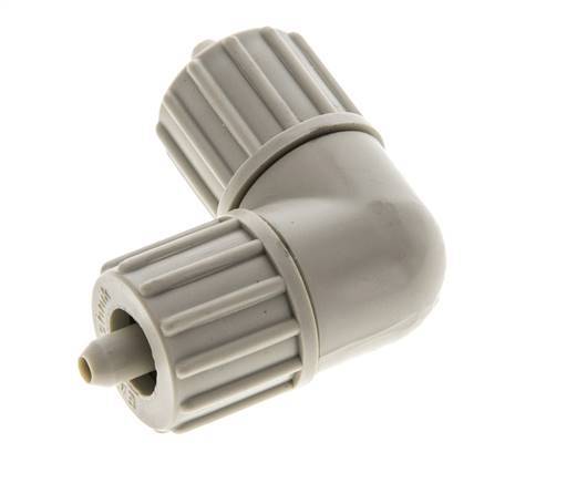 10x4mm Pp L-Vorm Knelfitting 10bar Kunststof en Polyamide