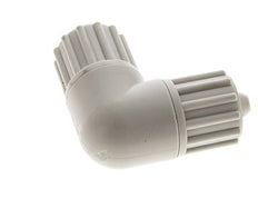 12x6mm Pp L-Vorm Knelfitting 10bar Kunststof en Polyamide