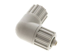 12x6mm Pp L-Vorm Knelfitting 10bar Kunststof en Polyamide