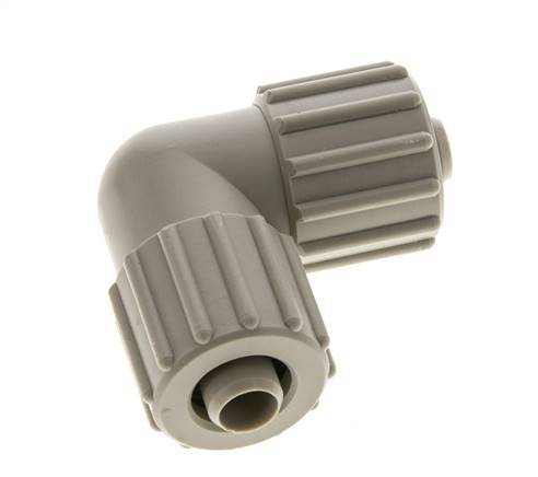 15x9mm Pp L-Vorm Knelfitting 10bar Kunststof en Polyamide