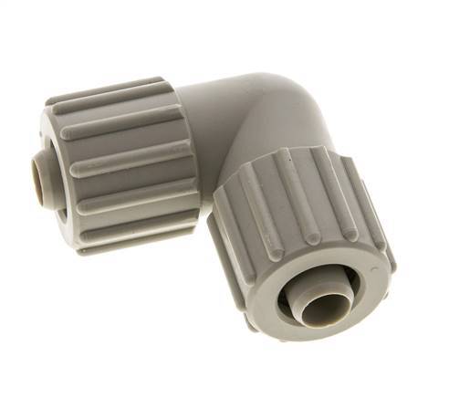 15x9mm Pp L-Vorm Knelfitting 10bar Kunststof en Polyamide
