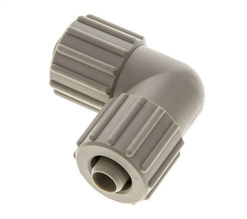15x9mm Pp L-Vorm Knelfitting 10bar Kunststof en Polyamide
