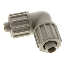16x10mm Pp L-Vorm Knelfitting 10bar Kunststof en Polyamide