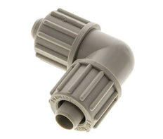 16x10mm Pp L-Vorm Knelfitting 10bar Kunststof en Polyamide