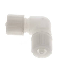 10x4mm Pvdf L-Vorm Knelfitting 10bar Kunststof en Polyamide