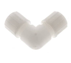 10x4mm Pvdf L-Vorm Knelfitting 10bar Kunststof en Polyamide